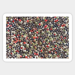 Color pepper background Sticker